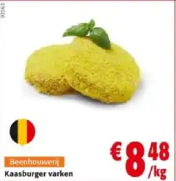 Colruyt Kaasburger varken aanbieding