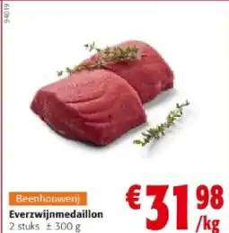 Colruyt Everzwijnmedaillon aanbieding
