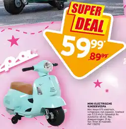 Trafic Mini Electrische Kindervespa aanbieding
