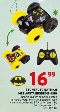 Trafic Stuntauto Batman met Afstandsbediening aanbieding