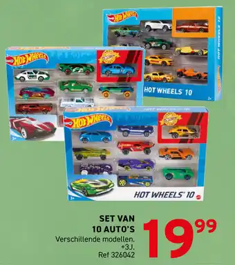 Trafic Set van 10 auto's aanbieding