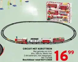 Trafic Circuit met Kersttrein aanbieding