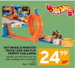 Trafic Hot wheels monster truck loop and flip trophy challenge aanbieding