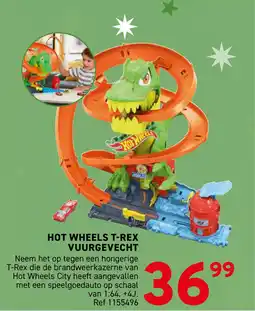 Trafic Hot Wheels T-Rex Vuurgevecht aanbieding