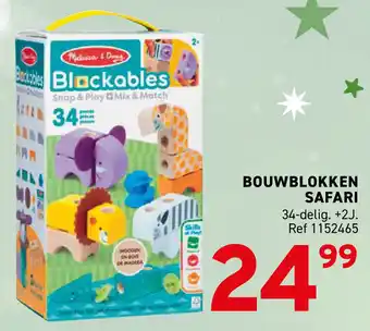 Trafic Bouwblokken safari aanbieding