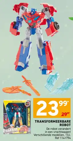 Trafic Transformeerbare Robot aanbieding