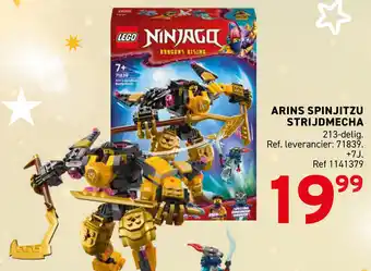 Trafic Arins spinjitzu strijdmecha aanbieding