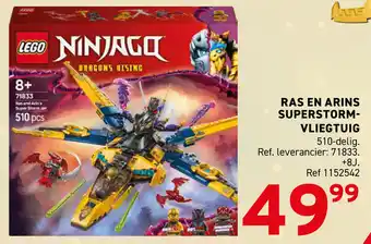 Trafic Ras en arins superstorm- vliegtuig aanbieding