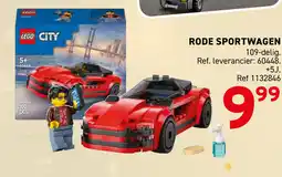 Trafic Lego city rode sportwagen aanbieding