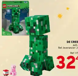 Trafic Lego minecraft de creeper aanbieding