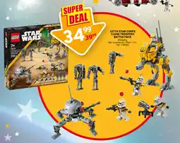 Trafic Lego star wars 327th star corps clone troopers battle pack aanbieding