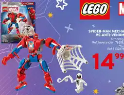 Trafic Lego marvel spider-man mecha vs.anti-venom aanbieding