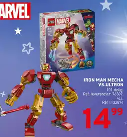 Trafic Lego marvel iron man mecha vs.ultron aanbieding