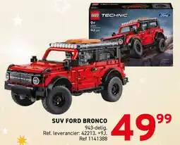 Trafic Lego technic suv ford bronco aanbieding