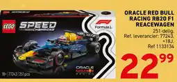 Trafic Lego speed oracle red bull racing rb20 f1 reacewagen aanbieding