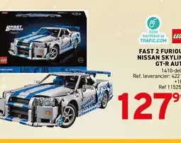 Trafic Lego fast 2 furious nissan skyline gt-r auto aanbieding