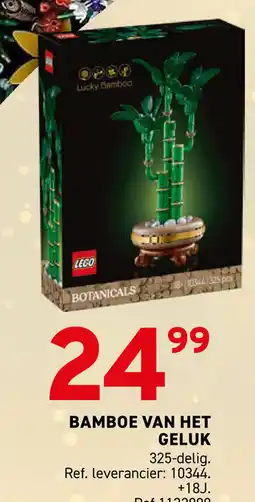 Trafic Lego botanicals bamboe van het geluk aanbieding