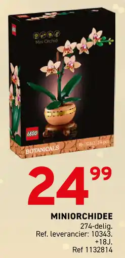 Trafic Lego botanicals miniorchidee aanbieding