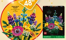 Trafic Lego botanicals boeket wilde bloemen aanbieding