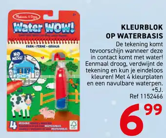 Trafic Kleurblok op waterbasis aanbieding