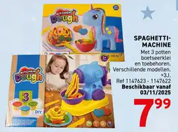 Trafic Spaghetti machine aanbieding