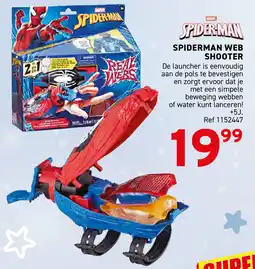 Trafic Spiderman web shooter aanbieding