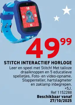 Trafic Stitch interactief horloge aanbieding