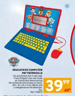 Trafic Educatieve computer pat patrouille aanbieding