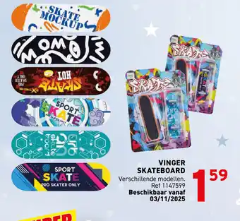 Trafic Vinger skateboard aanbieding