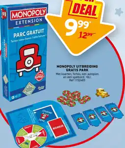 Trafic Monopoly uitbreiding gratis park aanbieding
