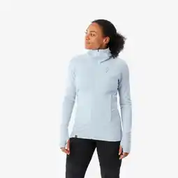 Decathlon Technisch capuchonvest in merinowol voor dames Alpinism aanbieding