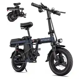 Decathlon Lichtgewicht elektrische fiets ENGWE T14 met 48V10Ah accu aanbieding