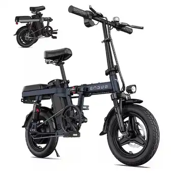 Decathlon Lichtgewicht elektrische fiets ENGWE T14 met 48V10Ah accu aanbieding