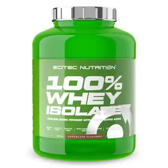 Decathlon 100% Wei-isolaat - 1816 g Chocolade Scitec Nutrition aanbieding