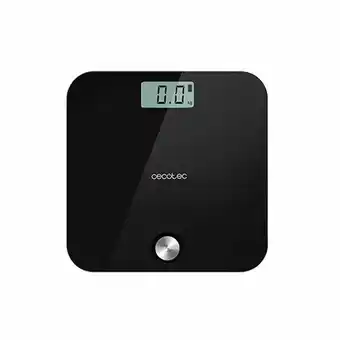 Decathlon Digitale Personenweegschaal EcoPower 10000 Healthy Black Zwart aanbieding