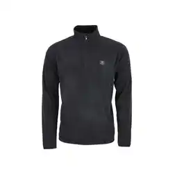 Decathlon fleece met 1/2 rits en capuchon Peak Mountain aanbieding