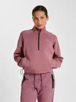Decathlon Halve Rits Sweatshirt Hmltech Dames HUMMEL aanbieding