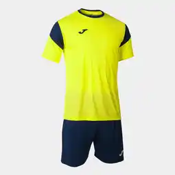 Decathlon Joma Phoenix Set: Fluorescent Geel/Navy Sportset voor Heren aanbieding