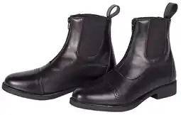 Decathlon Harry's Horse Jodhpur Leder Sandown - Zwart aanbieding