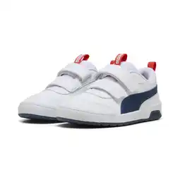 Decathlon Multiflex 2 sneakers voor kinderen PUMA White Persian Blue aanbieding