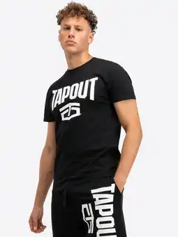 Decathlon TAPOUT Heren-T-shirt normale pasvorm ACTIVE BASIC TEE aanbieding