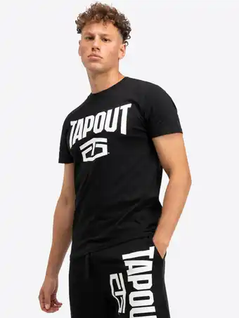 Decathlon TAPOUT Heren-T-shirt normale pasvorm ACTIVE BASIC TEE aanbieding