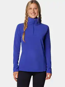 Decathlon Columbia Glacial IV fleece sweatshirt met halve rits voor dames aanbieding