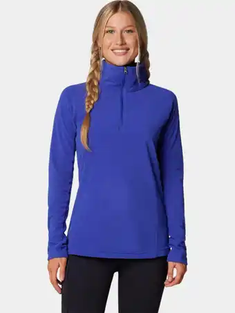 Decathlon Columbia Glacial IV fleece sweatshirt met halve rits voor dames aanbieding