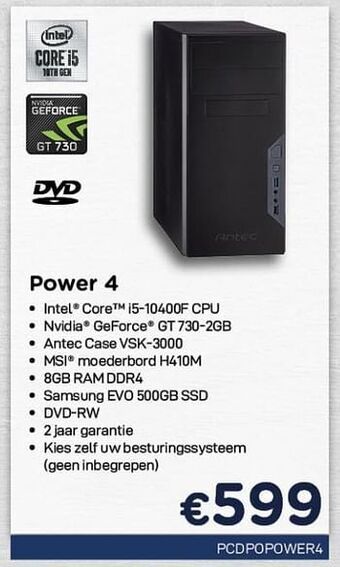 CompuDeals Pointer systems power 4 aanbieding