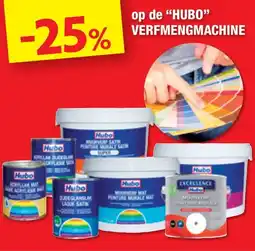 Hubo op de HUBO VERFMENGMACHINE aanbieding