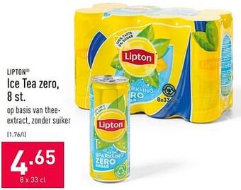 ALDI Ice tea zero aanbieding
