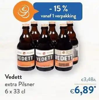Vedett extra pilsner