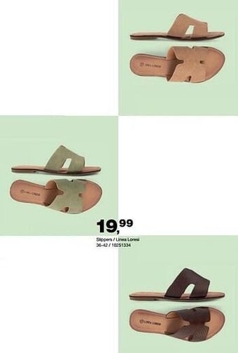 Slippers - linea loresi