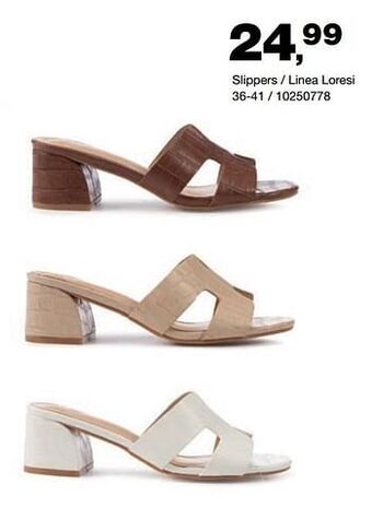 Bristol Slippers - linea loresi aanbieding
